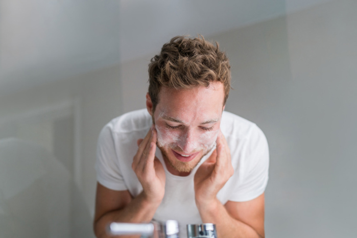 Acne Resurfacing Cleanser man